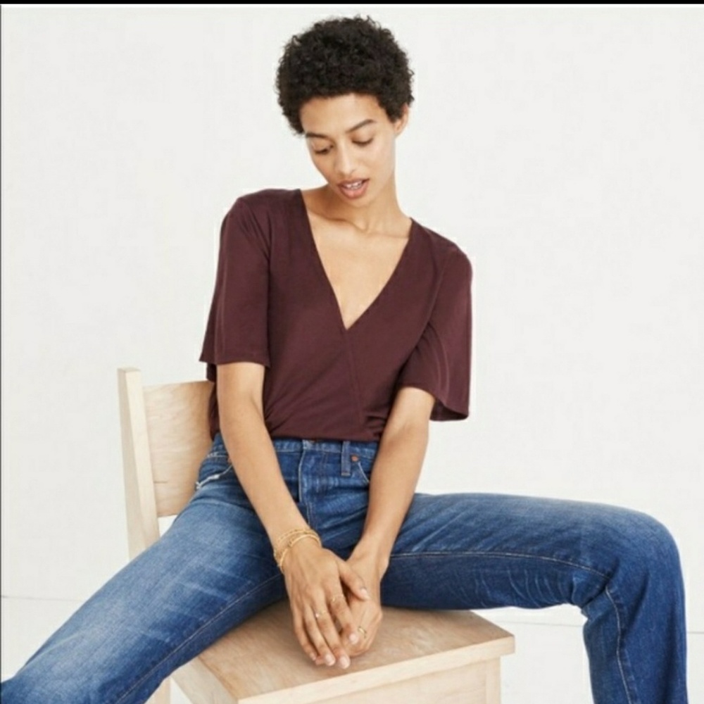Madewell Wrap Top